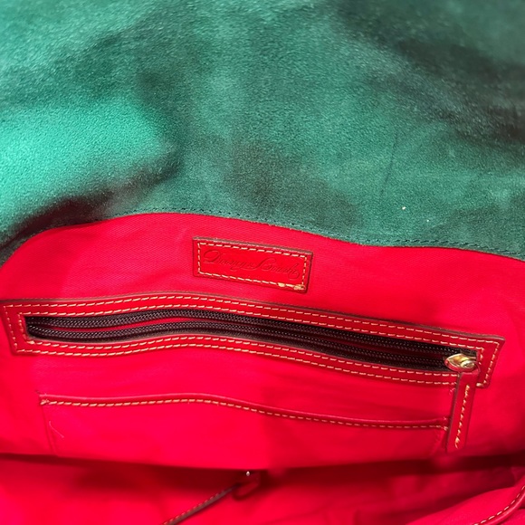 Dooney Bourke red leather shoulder bag - Picture 5 of 10